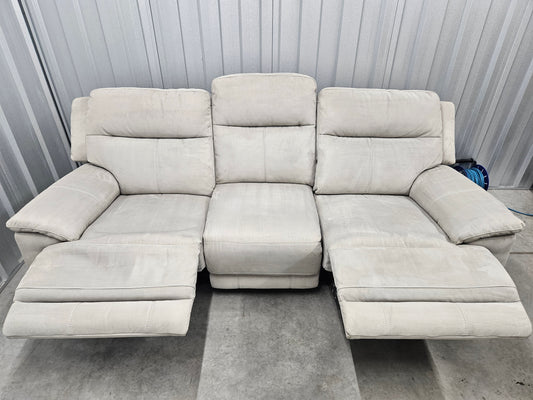 Furniture Village Touch 3 Seater Power Recliner Sofa with USB