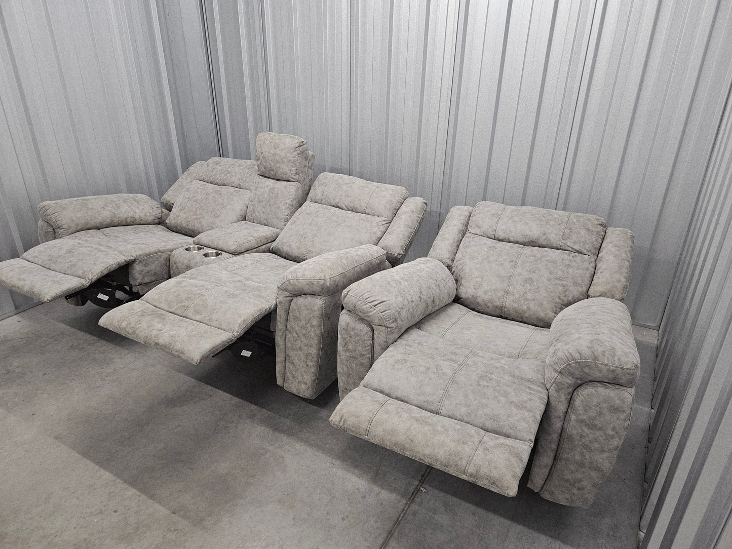2+1 SCS Endurance Myst Recliner Set