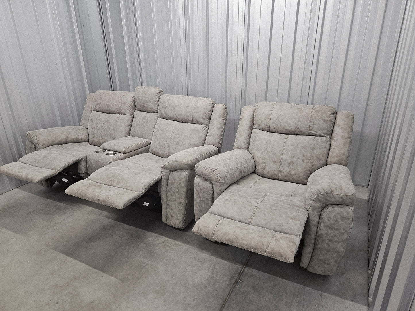 2+1 SCS Endurance Myst Recliner Set